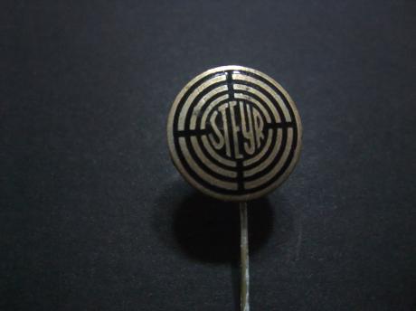 Steyr tractor ( Oostenrijkse trekker) logo, zwart